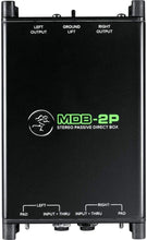 Load image into Gallery viewer, Mackie MDB-2P Passive Stereo Direct Box