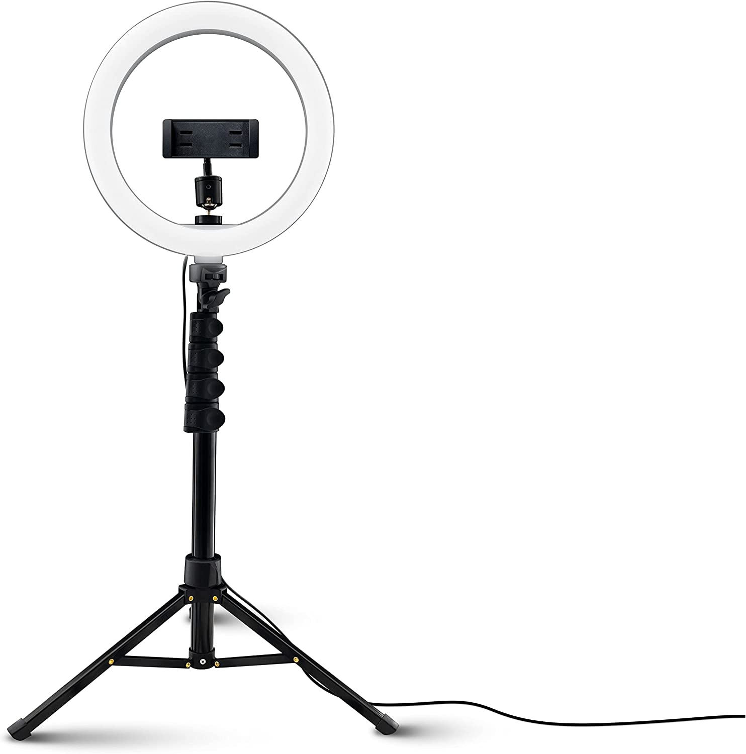 Mackie 3-Color Ring Light Kit with Stand and Remote (10")