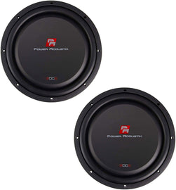 2 Power Acoustik EW-104S 10″ EDGE Shallow Series 2.5″ Depth Subwoofer