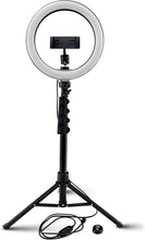 Load image into Gallery viewer, Mackie 3-Color Ring Light Kit with Stand and Remote (10")