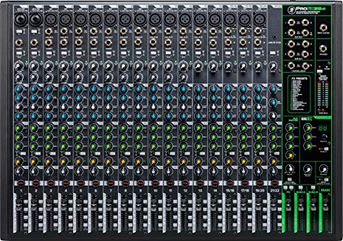 Mackie ProFXv3 Series, 22-Channel Professional Effects Mixer with USB, Onyx Mic Preamps and GigFX effects engine - Unpowered (ProFX22v3)