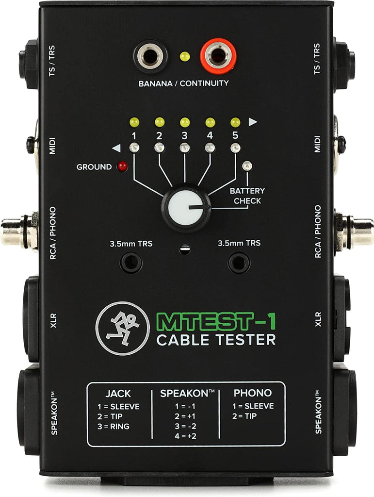 Mackie MTest-1 Cable Tester