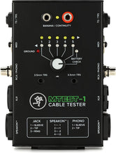 Load image into Gallery viewer, Mackie MTest-1 Cable Tester