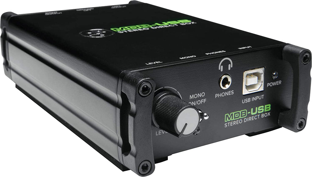 Mackie MDB-USB Bus Powered Stereo USB To DI Direct Box