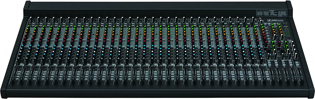 Mackie 3204VLZ4 32-channel 4-bus FX Mixer with Ultra-wide 60dB gain range and Onyx Mic Preamps, USB