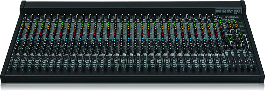 Mackie 3204VLZ4 32-channel 4-bus FX Mixer with Ultra-wide 60dB gain range and Onyx Mic Preamps, USB