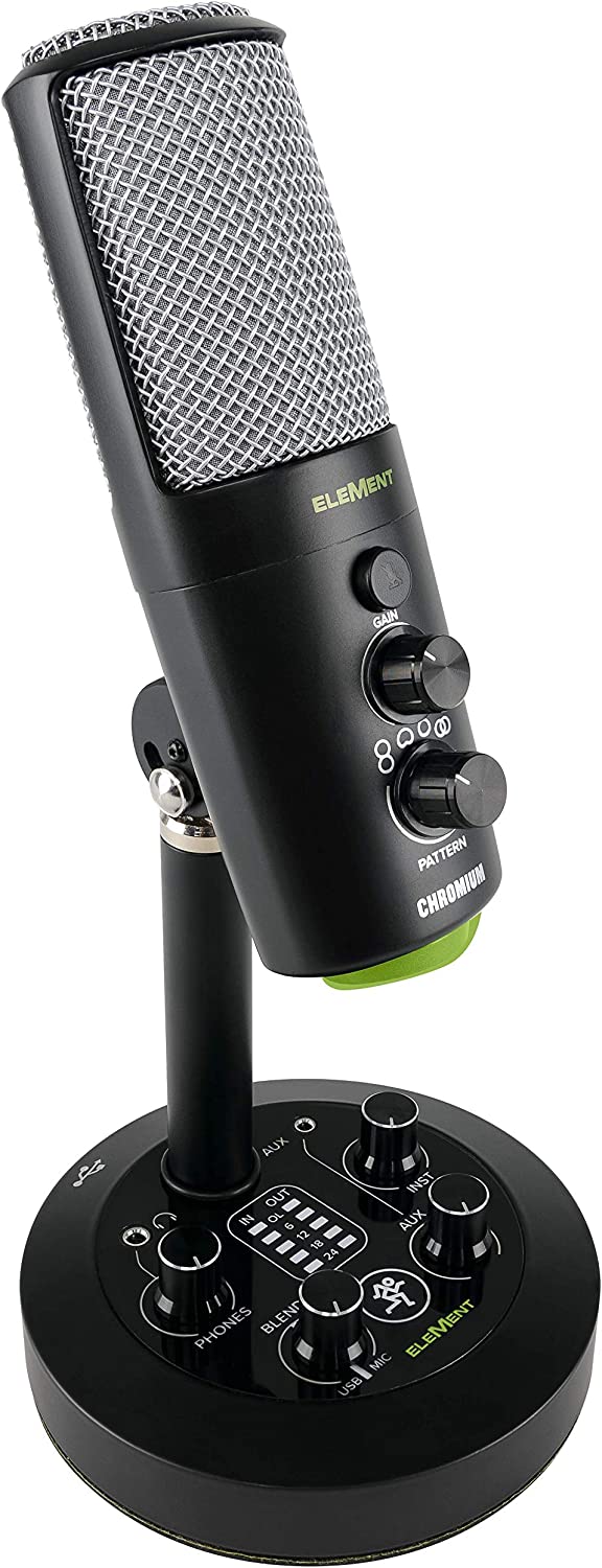 Mackie EM-CHROMIUM Premium USB Condenser Microphone