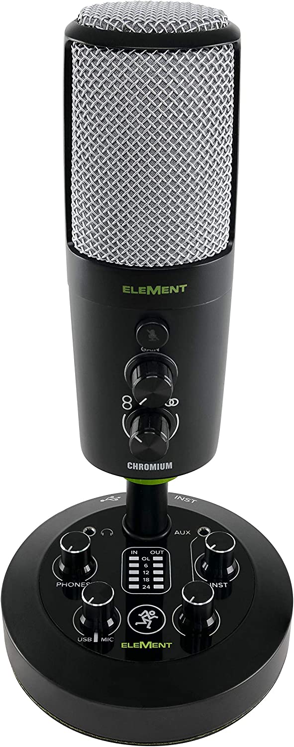 Mackie EM-CHROMIUM Premium USB Condenser Microphone