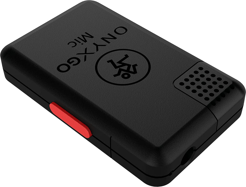 Mackie OnyxGO Mic Clip-On Wireless Bluetooth Microphone with Companion App