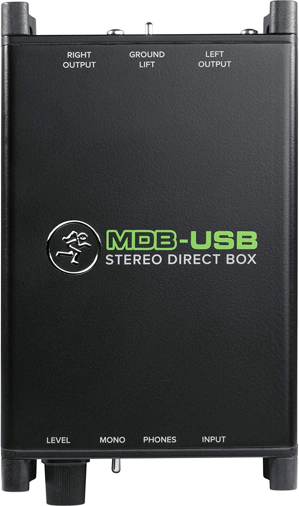 Mackie MDB-USB Bus Powered Stereo USB To DI Direct Box