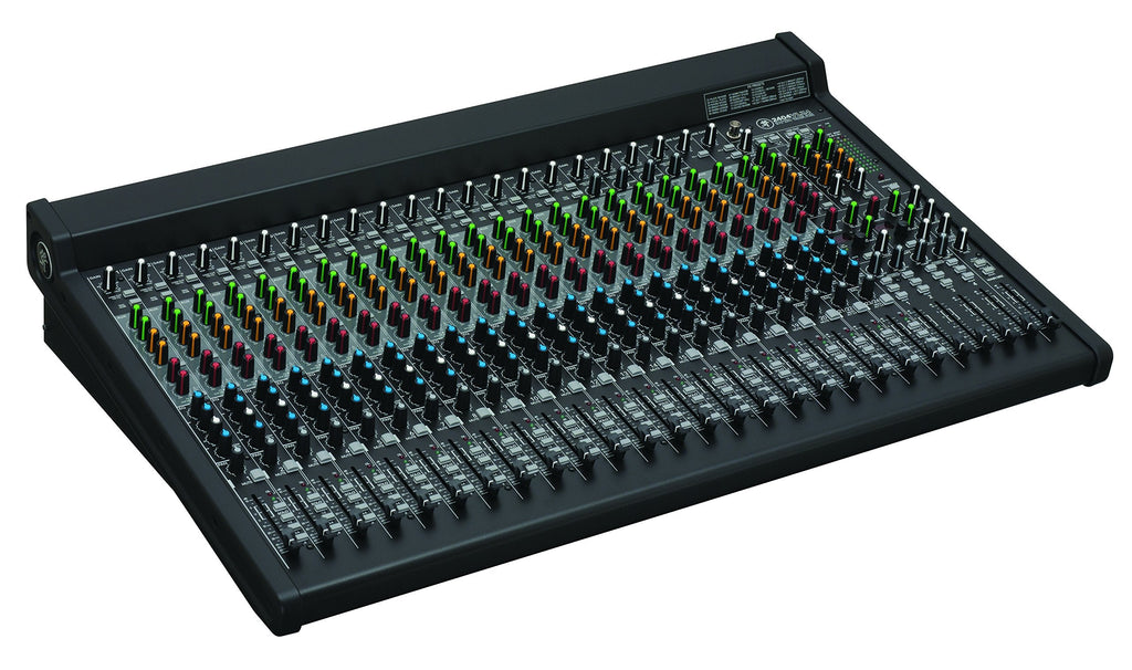 Mackie 2404VLZ4 24-channel 4-bus FX Mixer with Ultra-wide 60dB gain range and Onyx Mic Preamps, USB, Unpowered