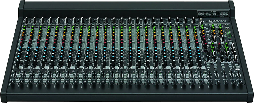 Mackie 2404VLZ4 24-channel 4-bus FX Mixer with Ultra-wide 60dB gain range and Onyx Mic Preamps, USB, Unpowered
