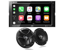 Load image into Gallery viewer, JVC KW-V850BT DVD receiver w/ integrated 6.8" monitor+JVC CS-J620 6.5" 2-Way Coaxial Car Audio 600 Watt Speaker Pair