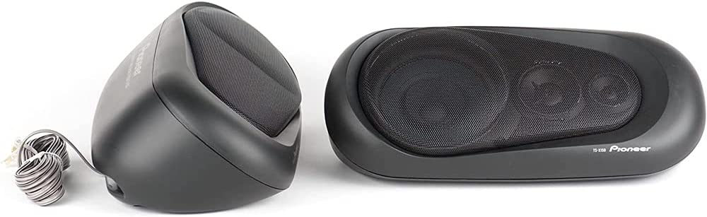 Pioneer TS-X150 60W Peak (20W RMS) 3-way Surface-Mounted Speakers