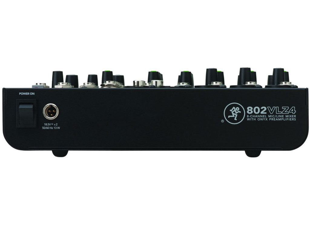 Mackie 802VLZ4 8-channel Ultra Compact Mixer with High Quality Onyx Preamps