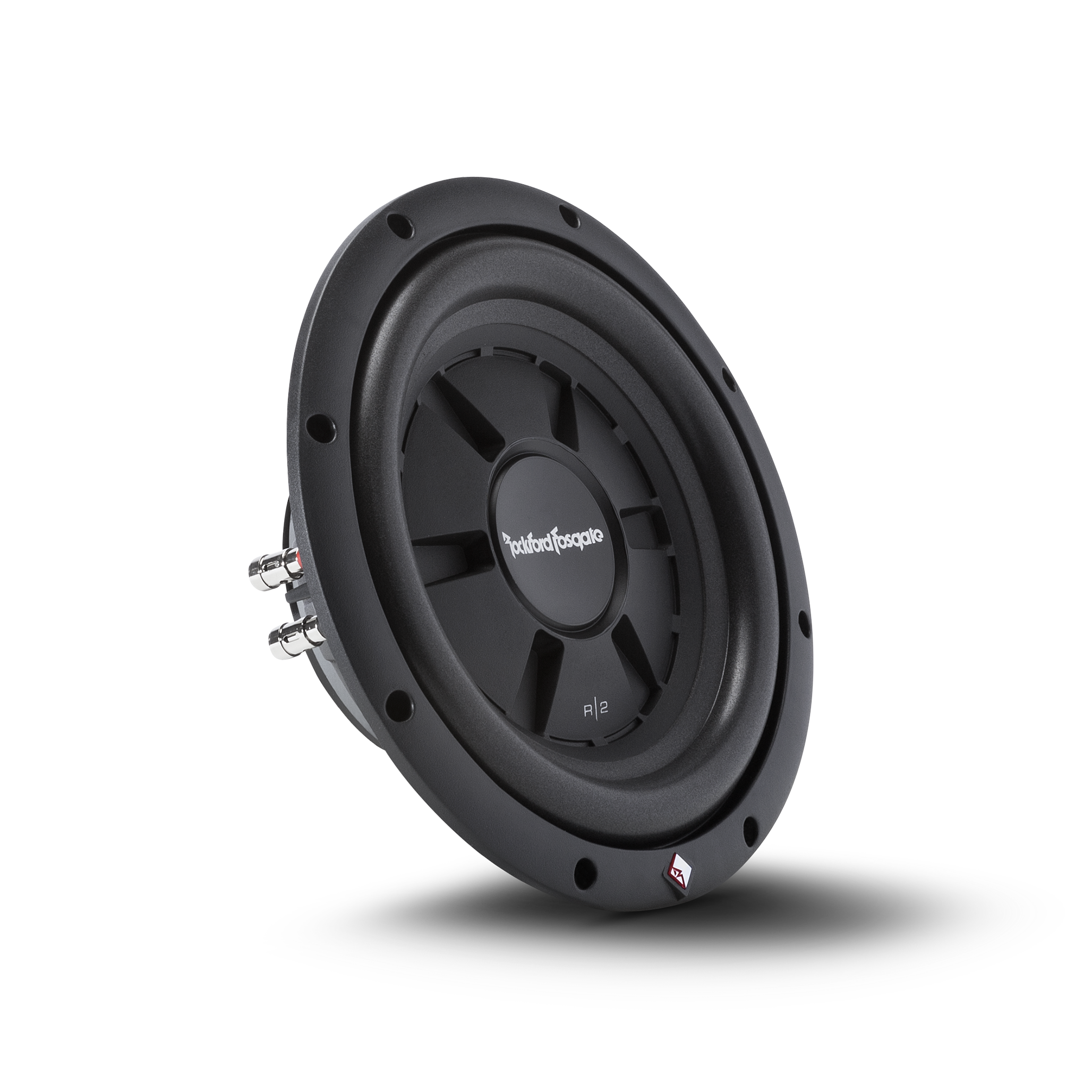 1 Pair Rockford Fosgate Prime R2SD2-12 500W Max 12" shallow mount dual 2-ohm voice coils subwoofer