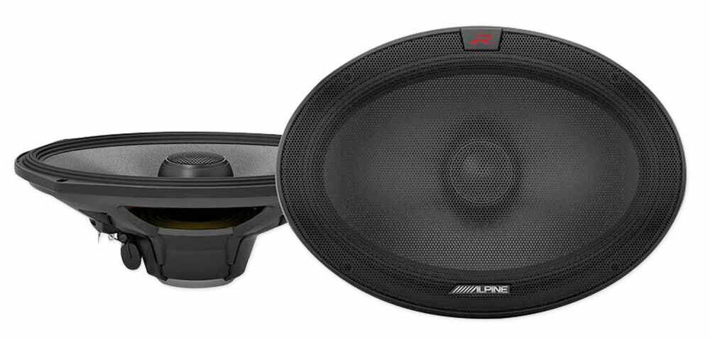 Alpine R-S69.2 Rear Speaker Replacement Kit + METRA 72-4568 For 1997-2003 Chevrolet Chevy Malibu