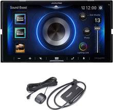 Load image into Gallery viewer, Alpine iLX-W670 7" Apple CarPlay Android Auto 2-DIN Car Stereo + SiriusXM Tuner