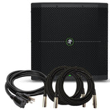 Mackie Thump118S 1400 Watt 18-inch Powered Subwoofer + 2 MR DJ Cables
